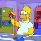 Homer in "Duffless."