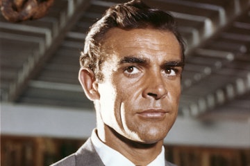 Actor Sean Connery on the set of "Dr No". (Photo by Sunset Boulevard/Corbis via Getty Images)