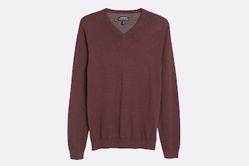 Nordstrom Cotton & Cashmere V-Neck Sweater